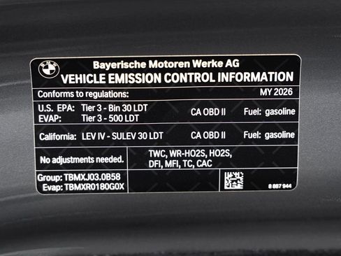 Certified 2026 BMW X6 xDrive40i w/ Premium Package image 40