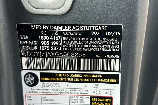 Used 2016 Mercedes-Benz AMG GT S w/ Exclusive Interior Package image 26