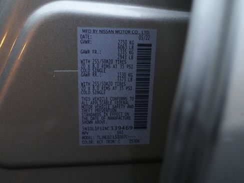 Used 2022 INFINITI QX60 Luxe w/ Cargo Package image 65