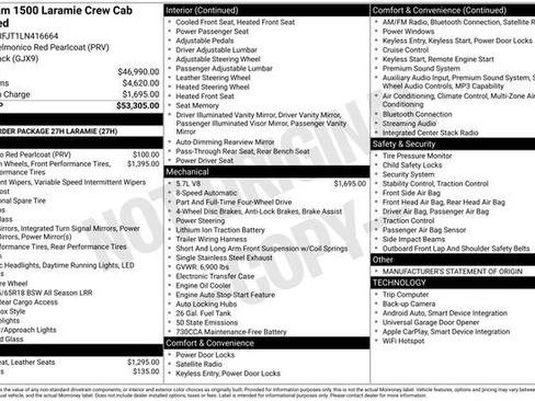 Used 2020 RAM 1500 Laramie image 31