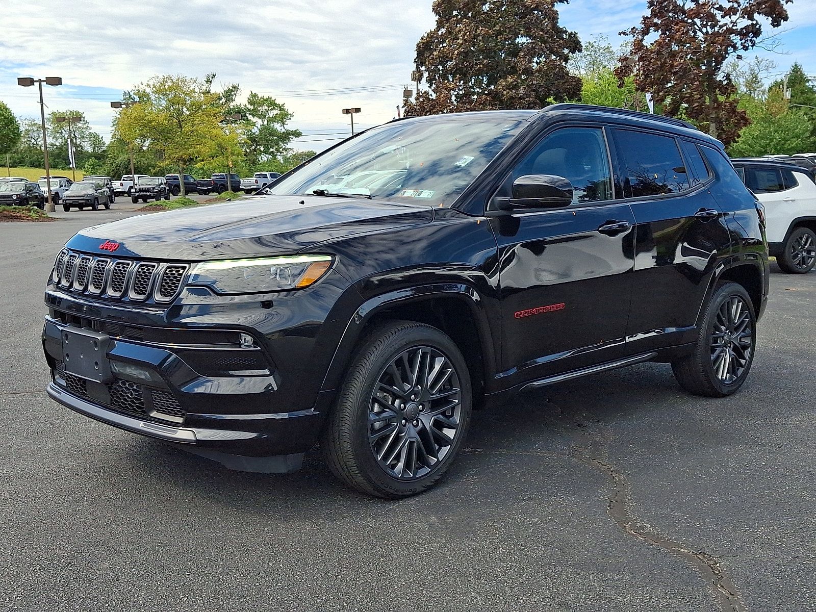 Used 2023 Jeep Compass Limited w/ Elite Group for (Red) Edition AWD/4WD image 1