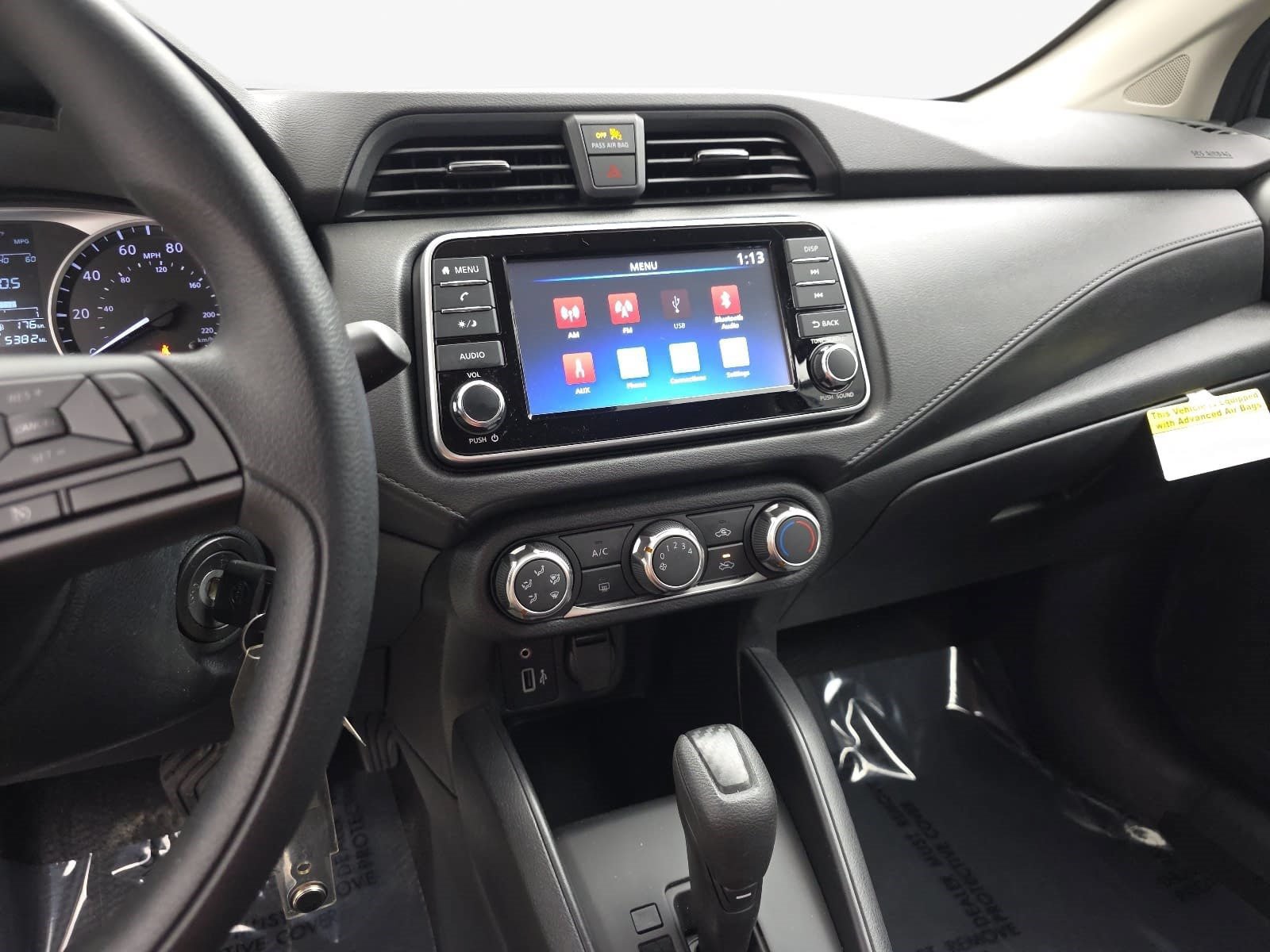 Used 2025 Nissan Versa S w/ Trunk Package FWD image 17