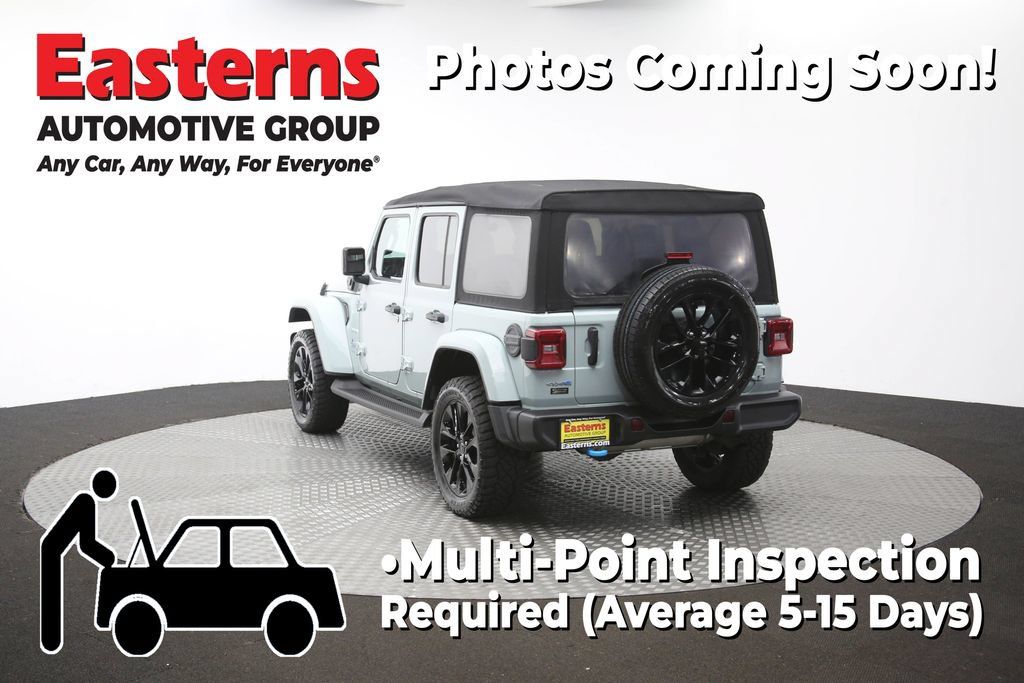 Used 2024 Jeep Wrangler Unlimited Sahara w/ Technology Group AWD/4WD image 66