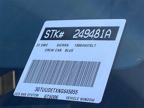 Used 2022 GMC Sierra 1500 SLT w/ SLT Premium Plus Package image 34