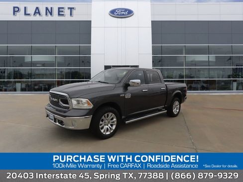 Used 2017 RAM 1500 Laramie Longhorn w/ Protection Group AWD/4WD image 1
