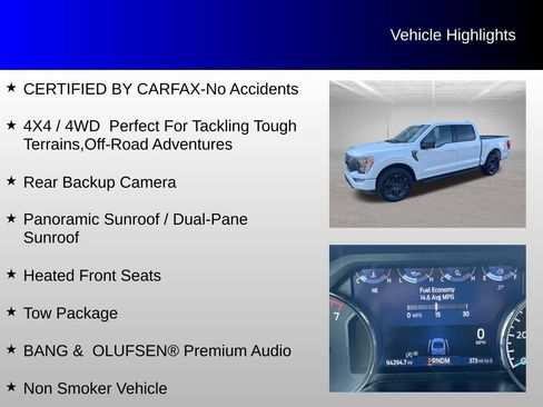 Used 2021 Ford F150 XLT w/ Equipment Group 302A High AWD/4WD image 4