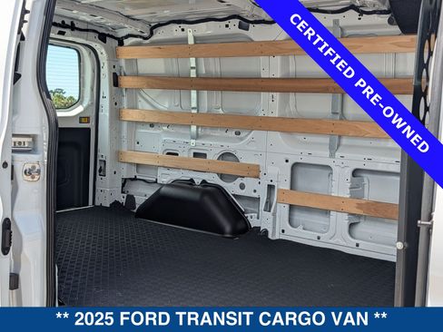 Certified 2025 Ford Transit 250 Low Roof w/ Exterior Upgrade Package RWD image 16