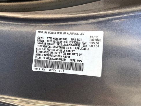 Used 2018 Honda Odyssey EX-L image 35