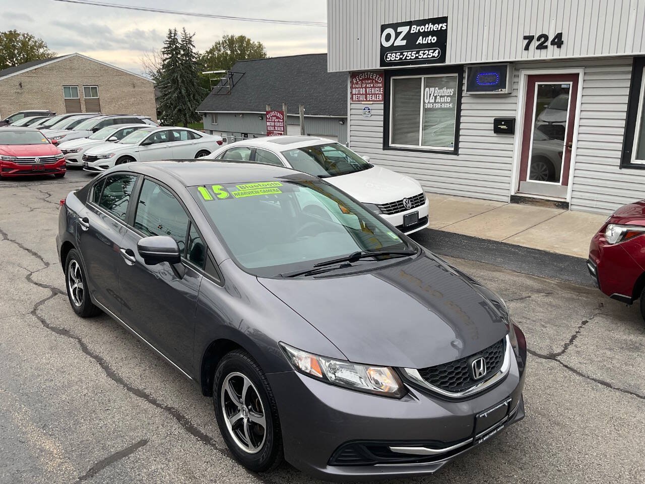 Used 2015 Honda Civic SE image 1