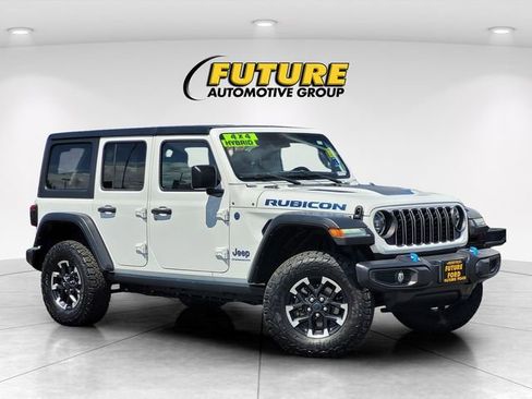 Used 2024 Jeep Wrangler Unlimited Rubicon 4xe AWD/4WD image 1