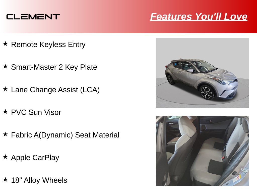 Used 2019 Toyota C-HR XLE FWD image 9