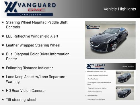 Used 2021 Cadillac CT5 Premium Luxury w/ Lighting Package image 21