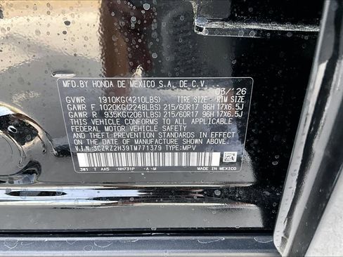 New 2026 Honda HR-V LX image 22