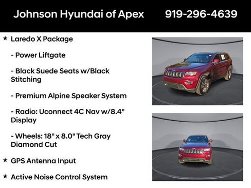 Used 2020 Jeep Grand Cherokee Laredo w/ Laredo X Package image 12