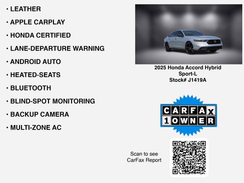 Used 2025 Honda Accord Sport image 7