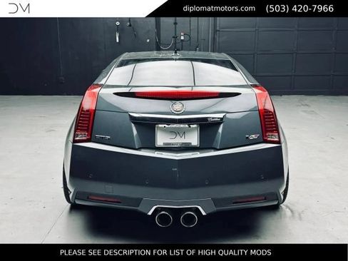 Used 2012 Cadillac CTS V w/ Wood Trim Package RWD image 6