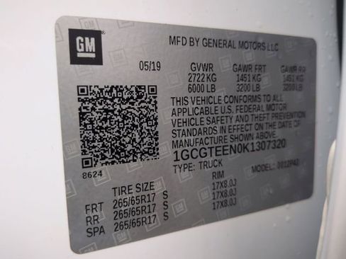 Certified 2019 Chevrolet Colorado ZR2 image 32