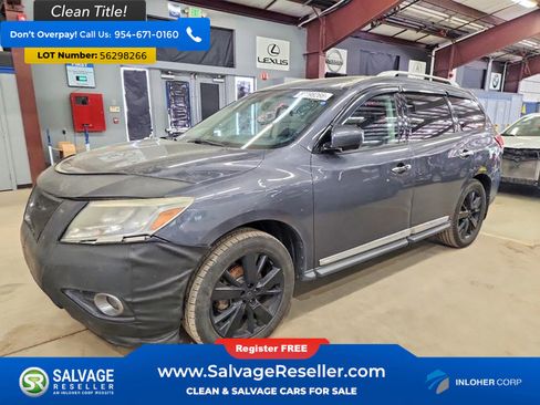 Used 2013 Nissan Pathfinder Platinum w/ Platinum Premium Pkg AWD/4WD image 1