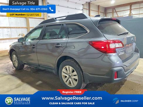 Used 2019 Subaru Outback 2.5i Premium w/ Popular Package #2 AWD/4WD image 3