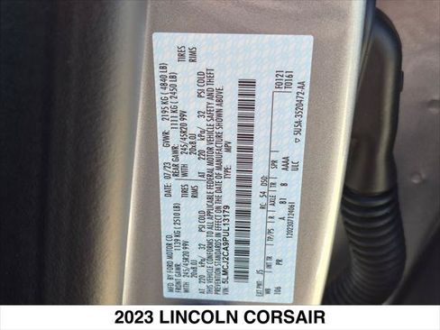 Used 2023 Lincoln Corsair Reserve w/ Equipment Group 201A FWD image 28