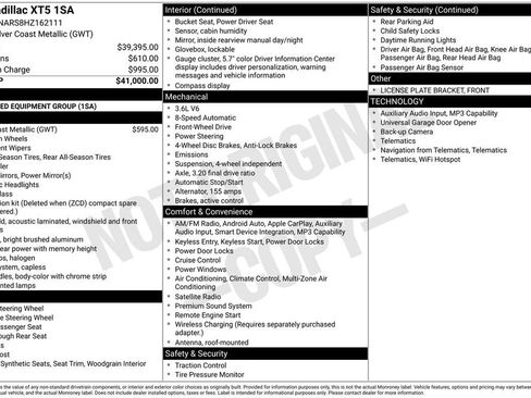 Used 2017 Cadillac XT5 FWD image 3