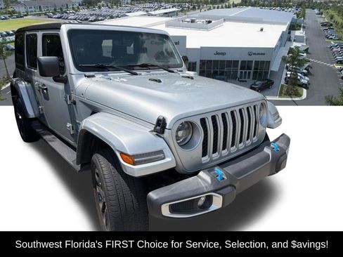 Used 2023 Jeep Wrangler Unlimited Sahara w/ Cold Weather Group image 2
