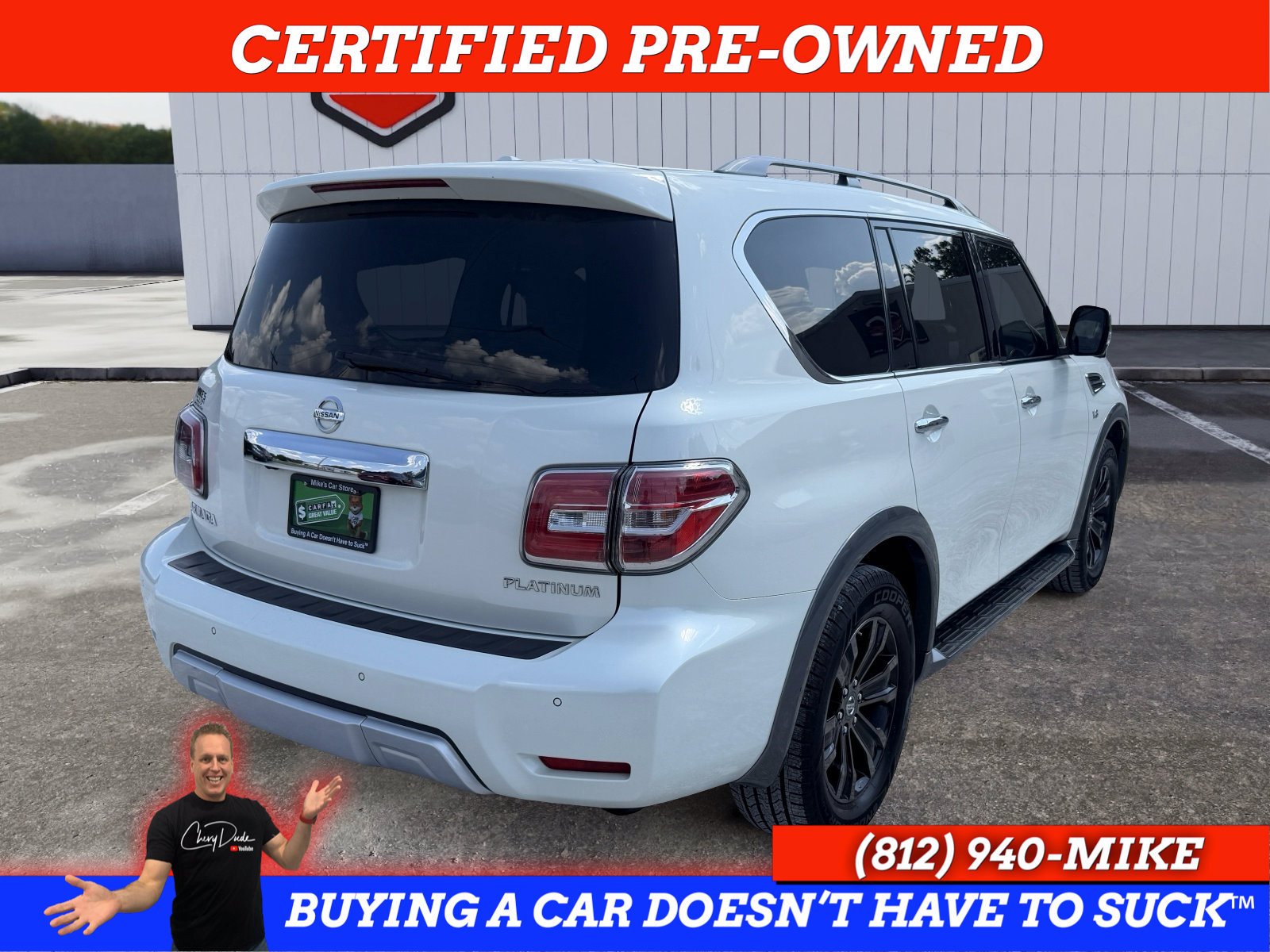 Used 2018 Nissan Armada Platinum w/ Captain Seat Package AWD/4WD image 7