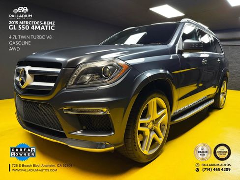 Used 2015 Mercedes-Benz GL 550 4MATIC image 1