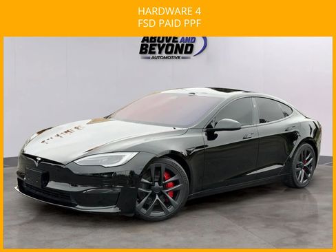 Used 2023 Tesla Model S Plaid AWD/4WD image 1
