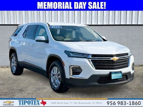 Certified 2023 Chevrolet Traverse LS w/ Safety Package FWD image 1
