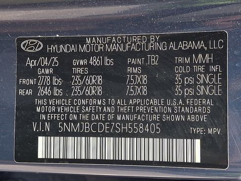 Used 2025 Hyundai Tucson SEL AWD/4WD image 28