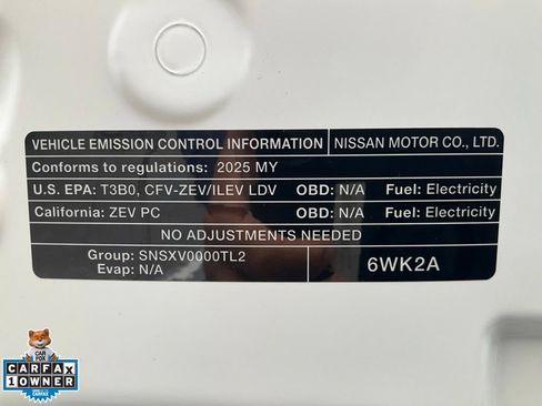 Used 2025 Nissan Leaf S FWD image 12