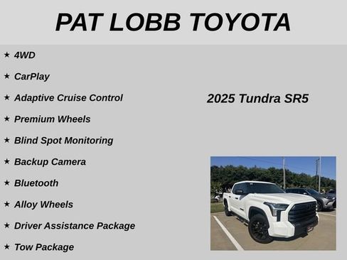 Used 2025 Toyota Tundra SR5 w/ SR5 Convenience Package AWD/4WD image 16