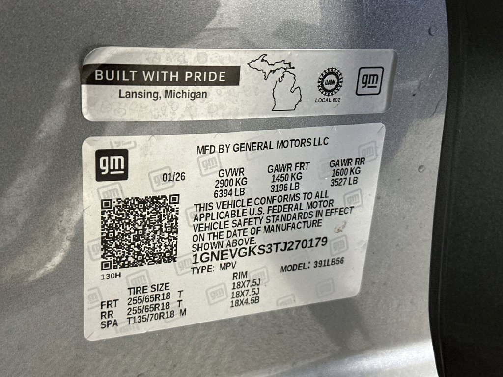 Used 2026 Chevrolet Traverse LT AWD/4WD image 35