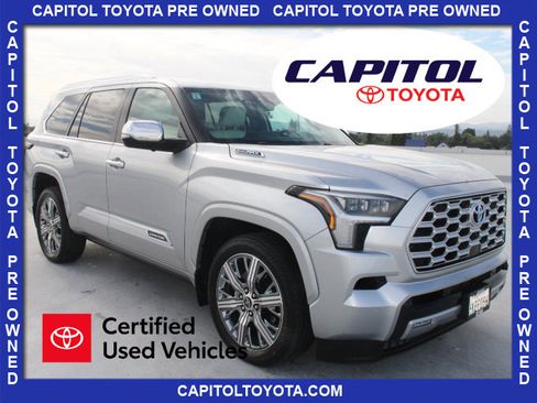 Certified 2024 Toyota Sequoia Capstone AWD/4WD image 1