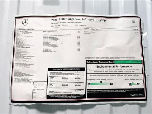 New 2025 Mercedes-Benz Sprinter 2500 image 19