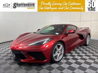 Used 2021 Chevrolet Corvette Stingray Preferred Cpe w/ Engine Appearance Package RWD video 1