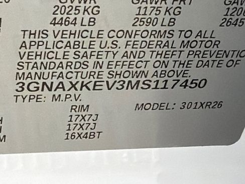 Used 2021 Chevrolet Equinox LT image 33