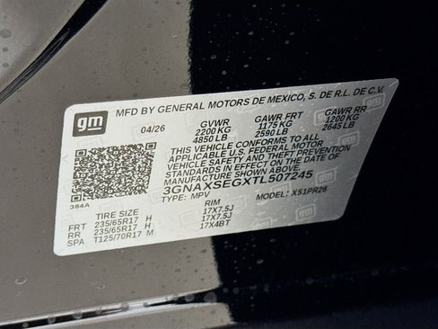 New 2026 Chevrolet Equinox ACTIV w/ Convenience Package III AWD/4WD image 21
