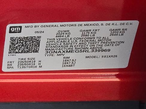 Used 2024 Chevrolet Equinox RS FWD image 25