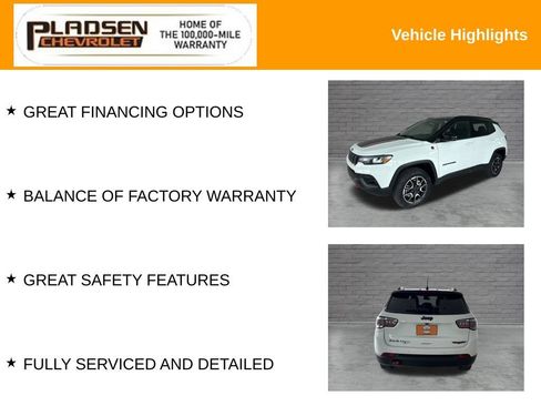 Used 2025 Jeep Compass Trailhawk AWD/4WD image 18