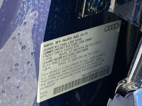 Used 2025 Audi Q3 2.0T Premium Plus w/ Premium Plus Package AWD/4WD image 27