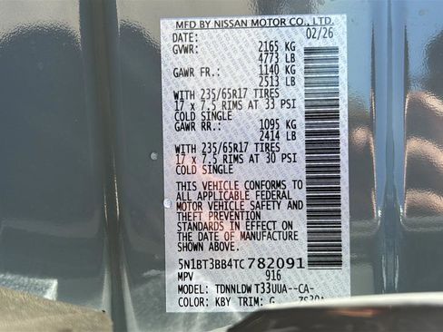 New 2026 Nissan Rogue Rock Creek image 35