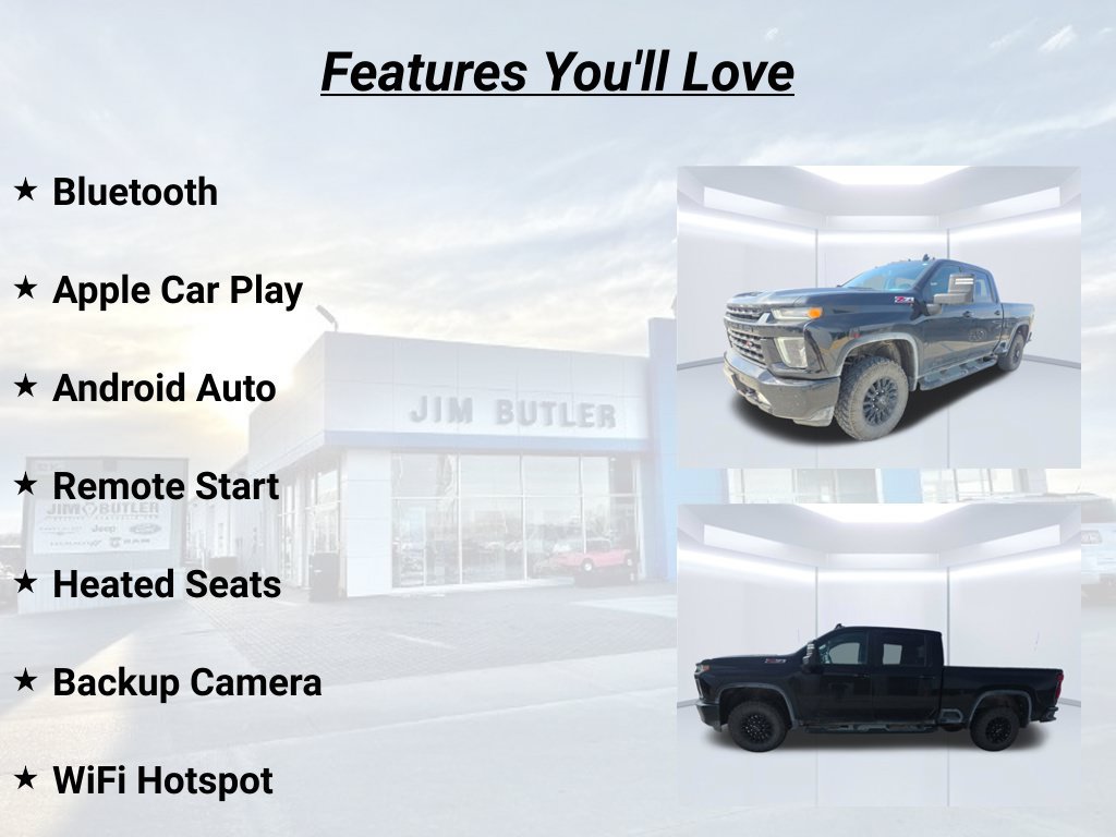 Used 2021 Chevrolet Silverado 2500 LT w/ Midnight Edition AWD/4WD image 9