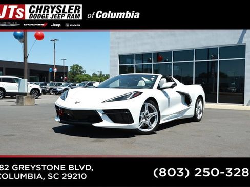 Used 2023 Chevrolet Corvette Stingray Convertible w/ Z51 Performance Package RWD image 1