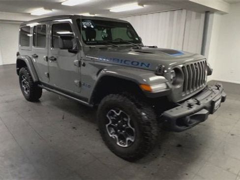 Used 2023 Jeep Wrangler Unlimited Rubicon 4xe w/ Steel Bumper Group image 2