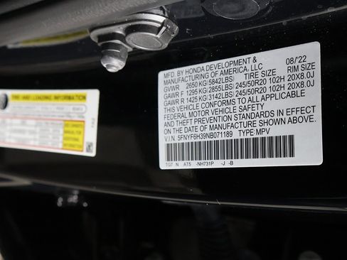 Used 2022 Honda Pilot Sport image 48