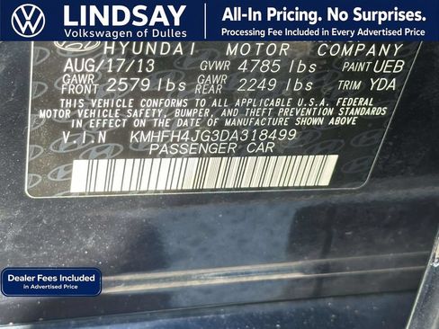 Used 2013 Hyundai Azera w/ Technology Pkg FWD image 26