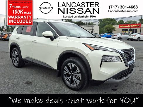 Certified 2023 Nissan Rogue SV w/ SV Premium B Package AWD/4WD image 1