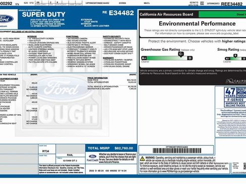 Used 2024 Ford F250 Lariat w/ Sport Appearance Package image 4